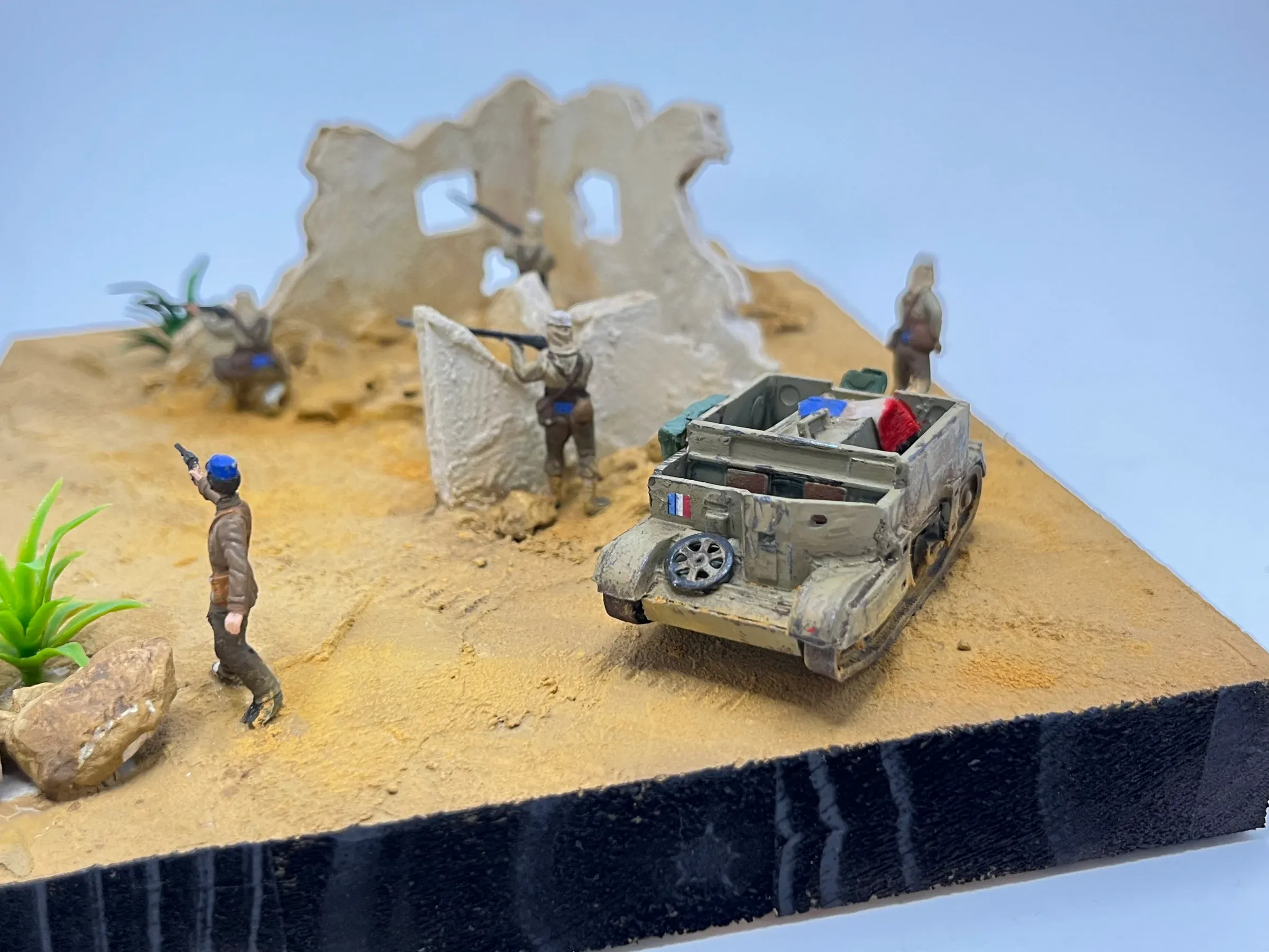 Le même diorama sous un autre angle