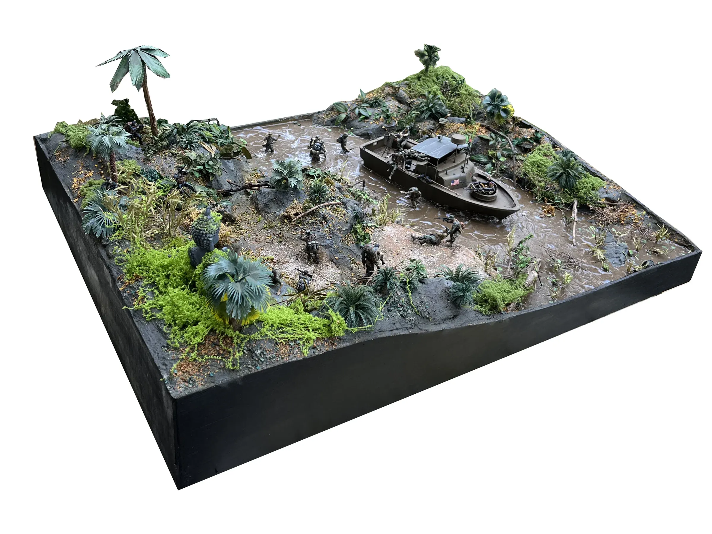 Vue d’ensemble du diorama sous un autre angle